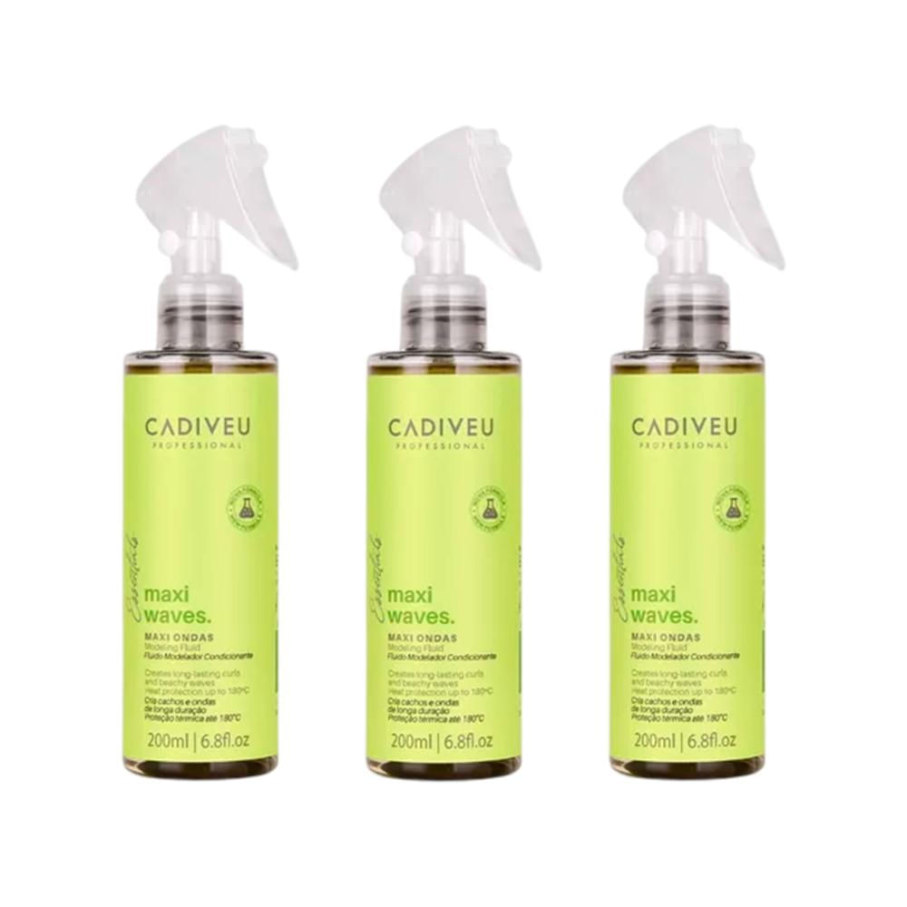 Kit 3  Ativadores De Cachos Bossa Nova 215ml - Cadiveu