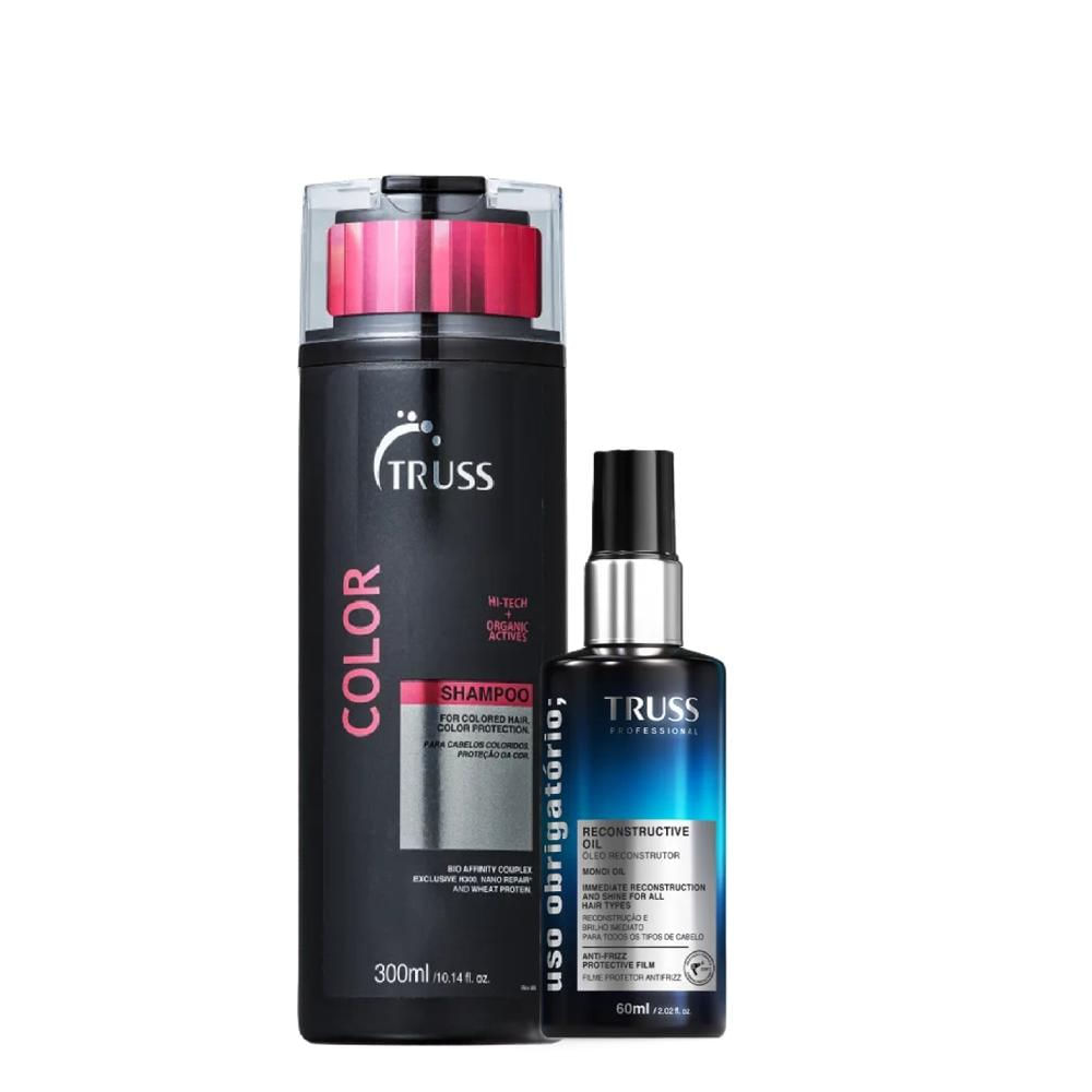 Kit Truss Color - Shampoo 300ml + Óleo Uso Obrigatório 60ml