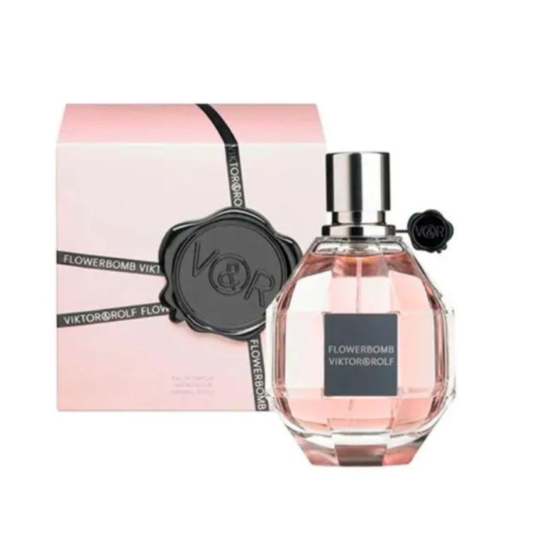 フラワー ボム Flowerbomb Rose ヴィクター ロルフ 100ml Viktor&Rolf - Flowerbomb Eau De Parfum 100ml - Época Cosméticos