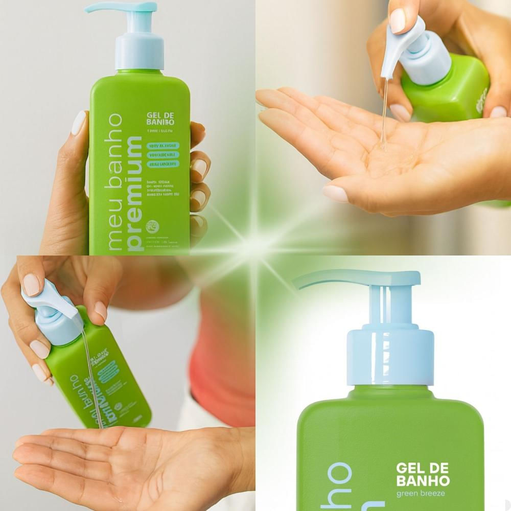 Gel de Banho LabPop by Labotrat Meu Banho Premium Green Breeze
