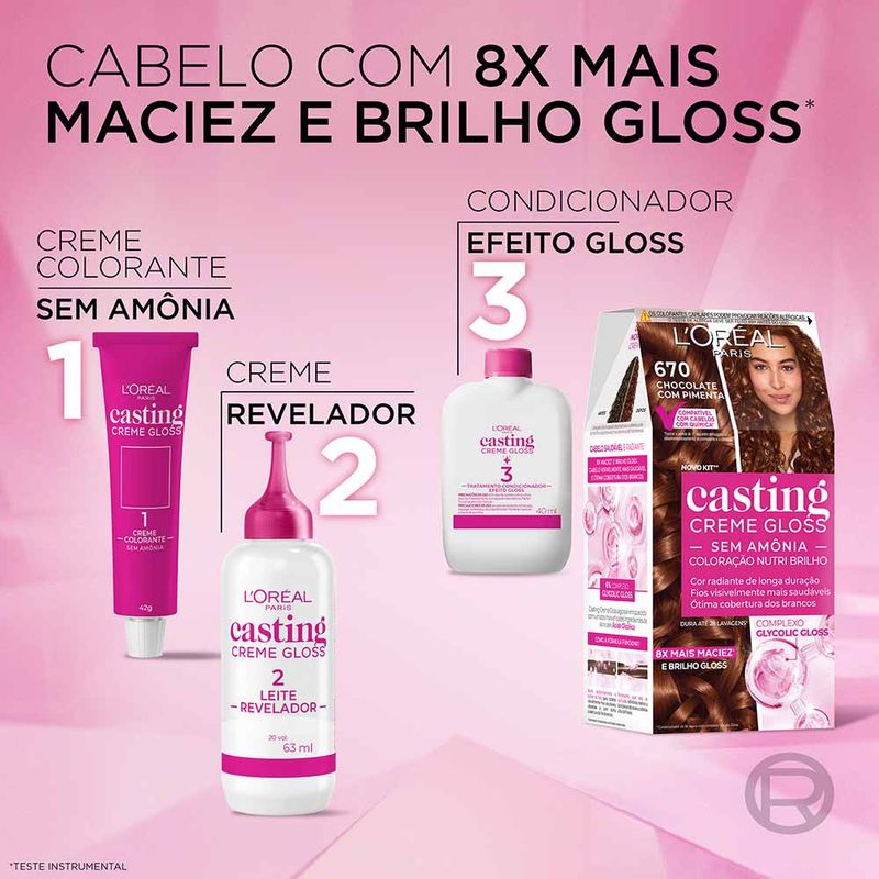 Coloração Casting Creme Gloss L'Oréal Paris - Época Cosméticos