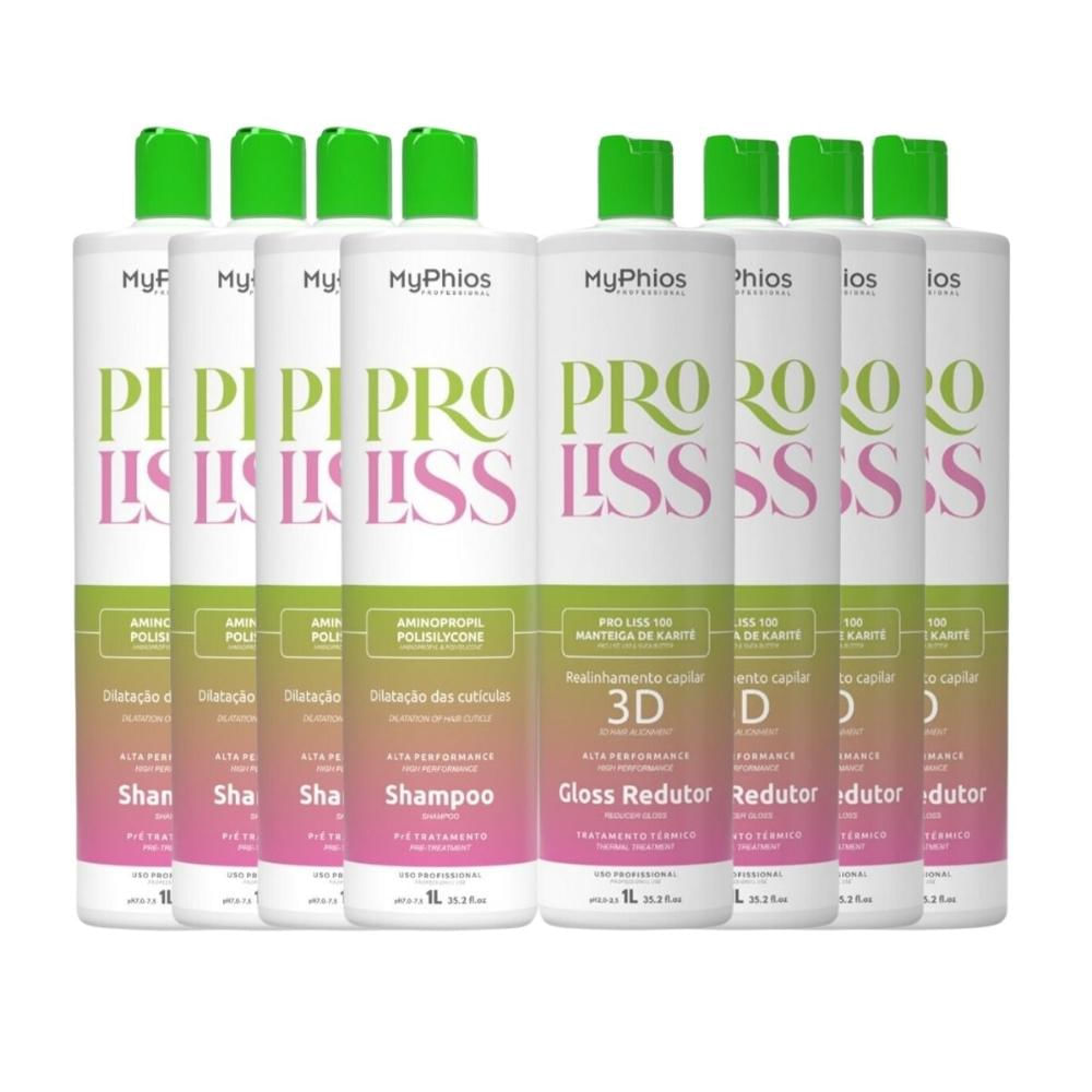 MyPhios ProLiss Kit 4 Realinhamento Capilar 1L