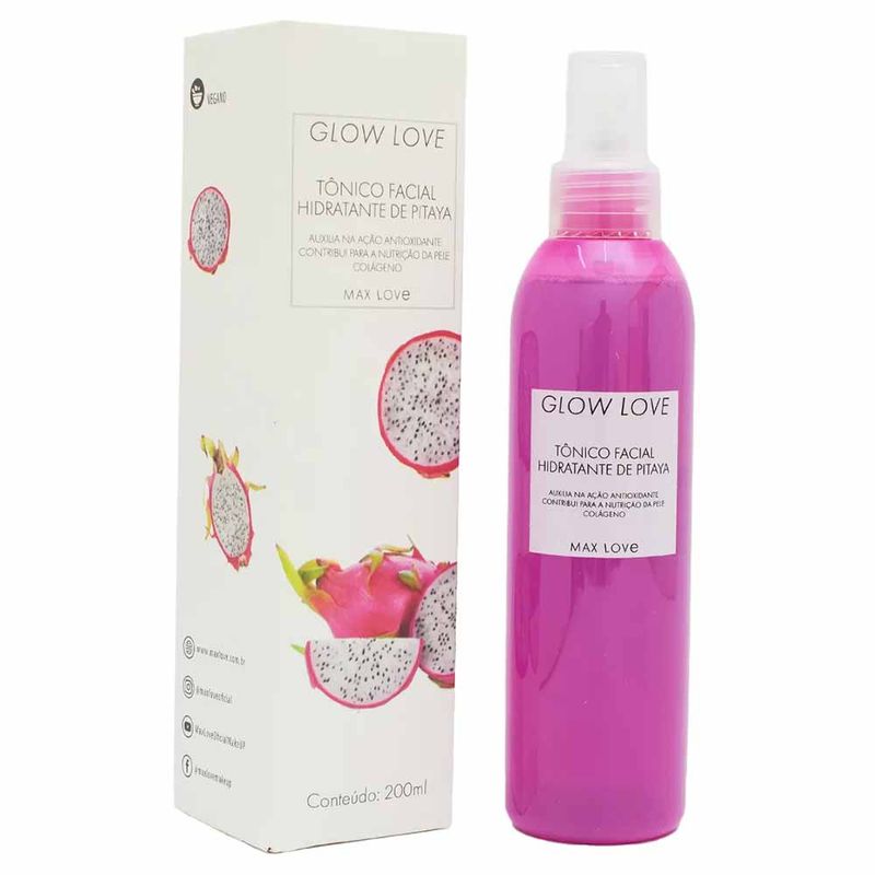 Tônico Facial Hidratante de Pitaya Max Love Glow Love - Época