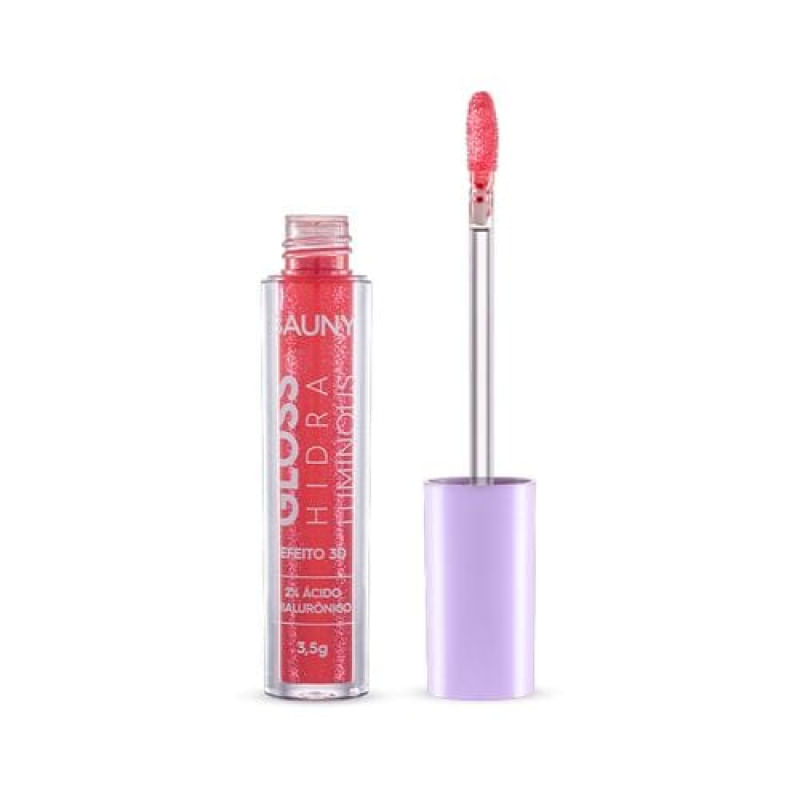 Bauny Gloss Hidra Luminous - Peach Glow - 3,5g
