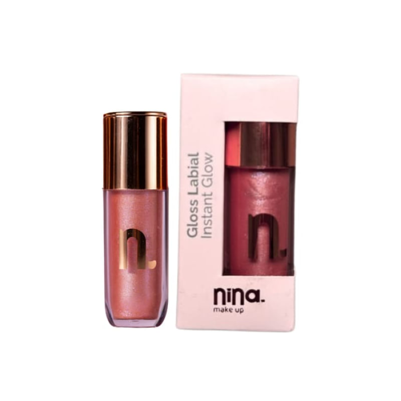 Nina Makeup Instant Glow Turmalina - Gloss Labial 4ml