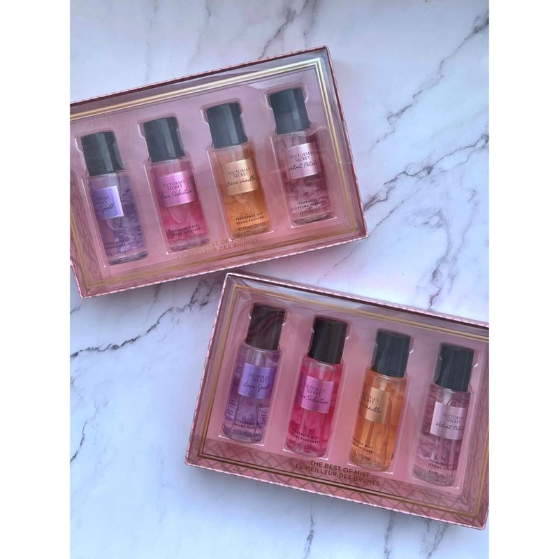 The Best Of Mist - Victoria's Secret Kit Body Spray - 4 unidades