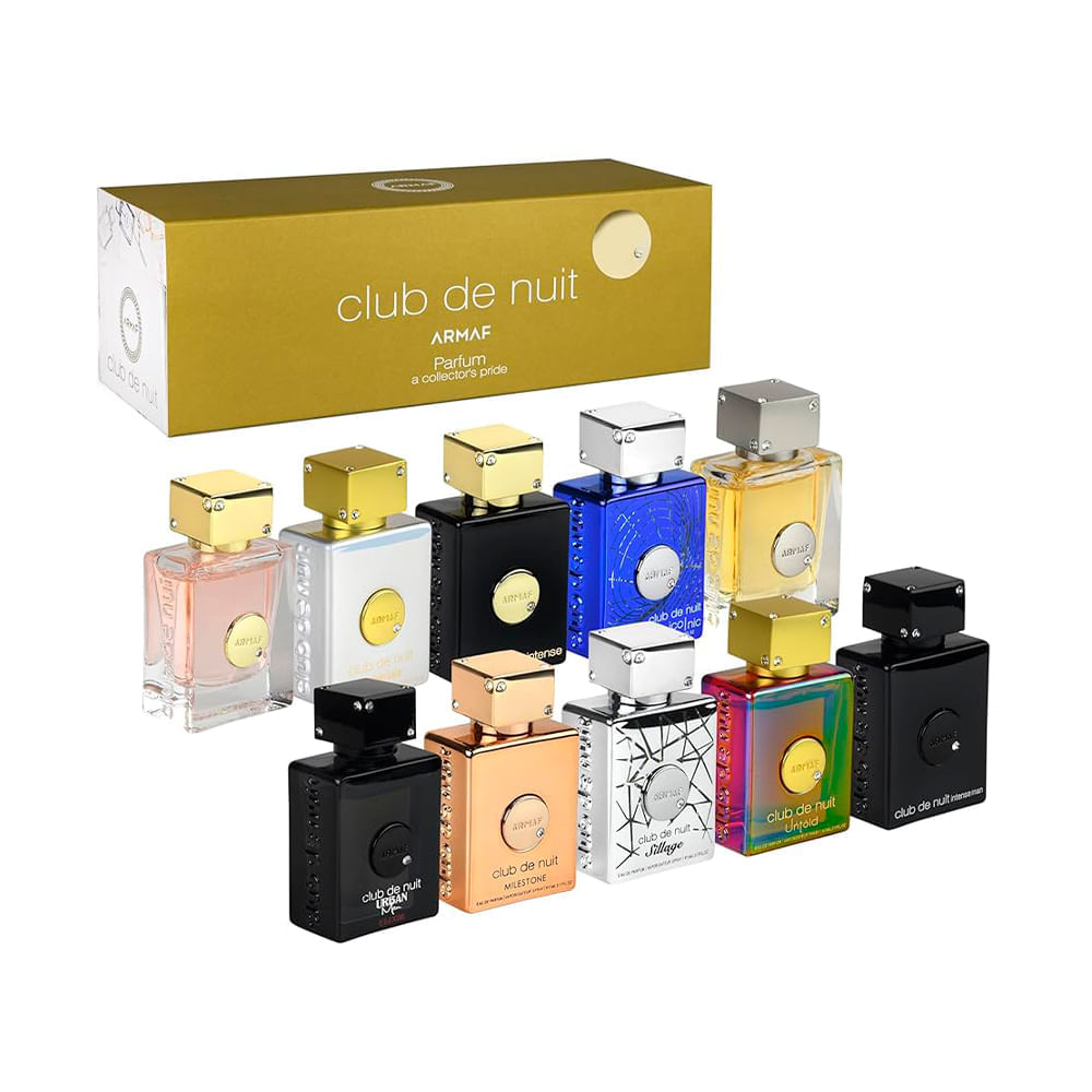 Kit Armaf Club de Nuit Mini - Perfume Unissex 10 x 5ml - Época