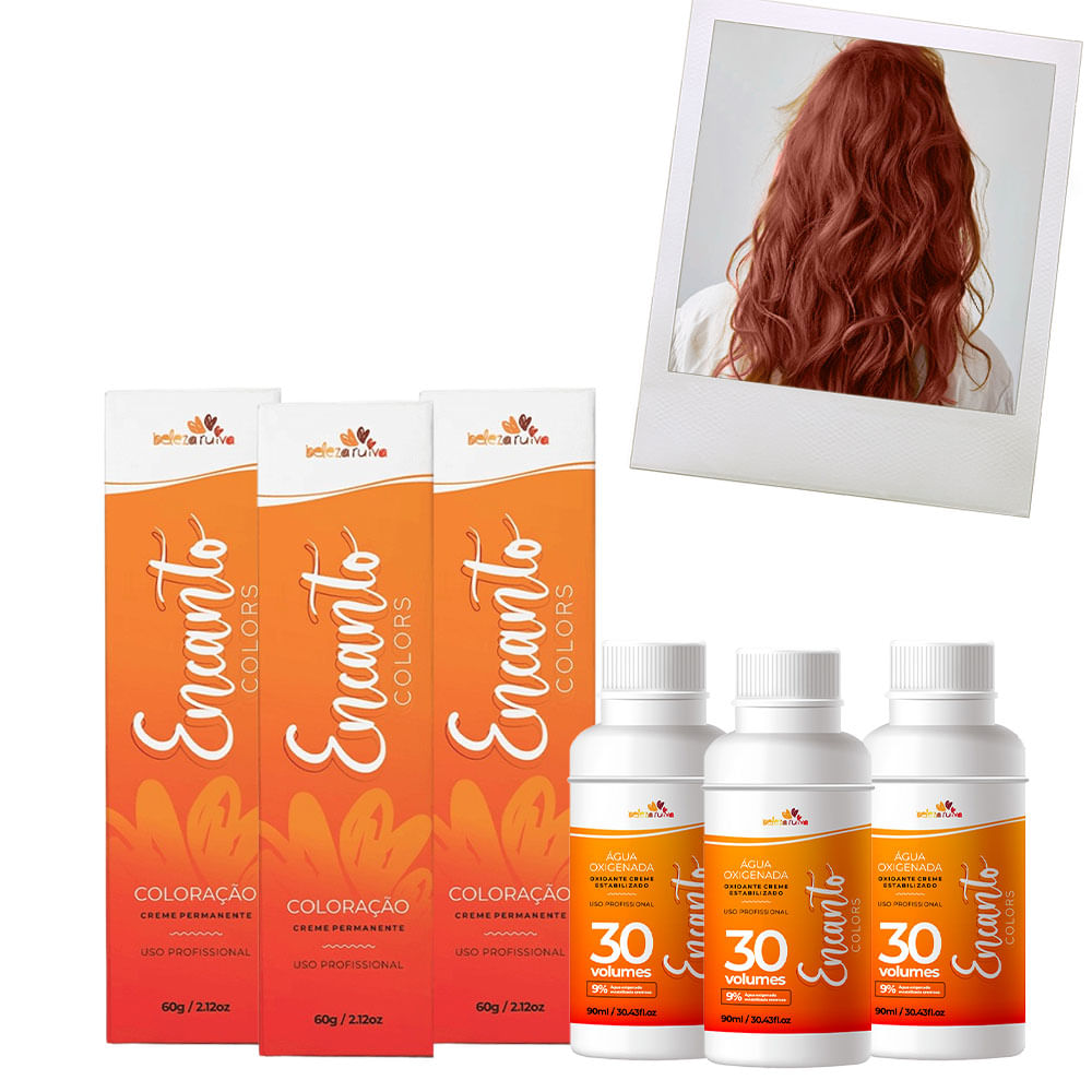 Kit Beleza Ruiva Encanto Misto