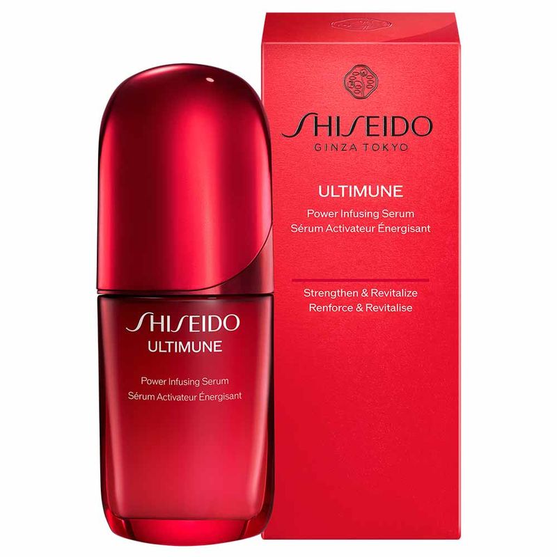 SHISEIDO ULTIMUNE パワーインフュージングセラム 10ml Sérum Shiseido Ultimune Power Infusing 4.0 - Época Cosméticos