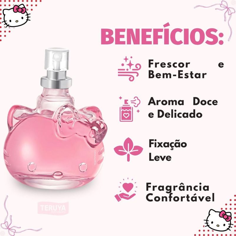 Desodorante Colônia Jequiti Teen Hello Kitty Apaixonada 25ml