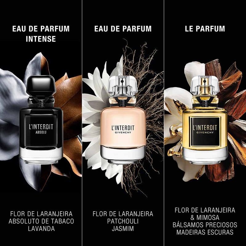 GIVENCHY L'INTERDITオーデパルファム Perfume L'interdit Givenchy Feminino - Época Cosméticos