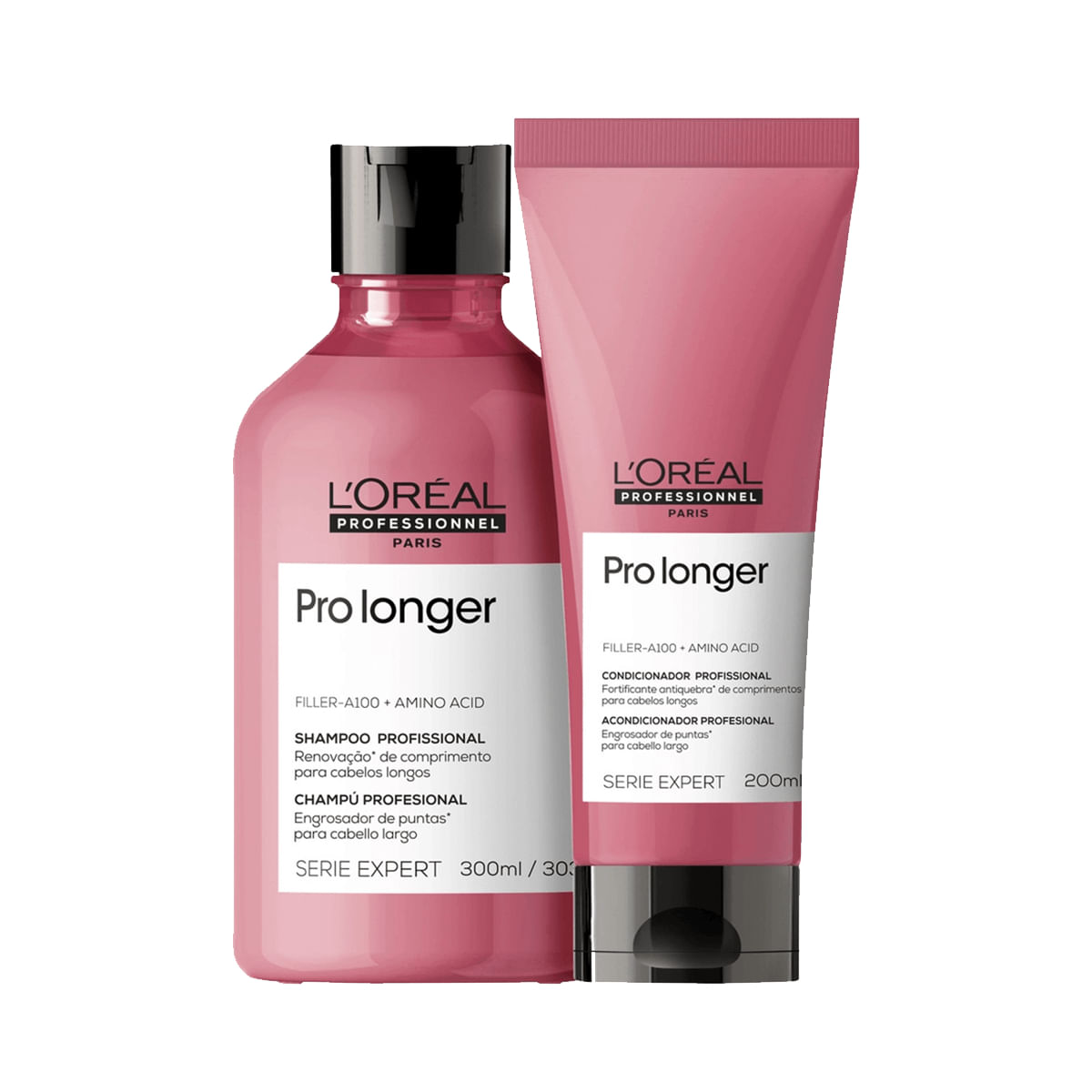 Kit Pro Longer Shampoo e Condicionador - L'Oréal