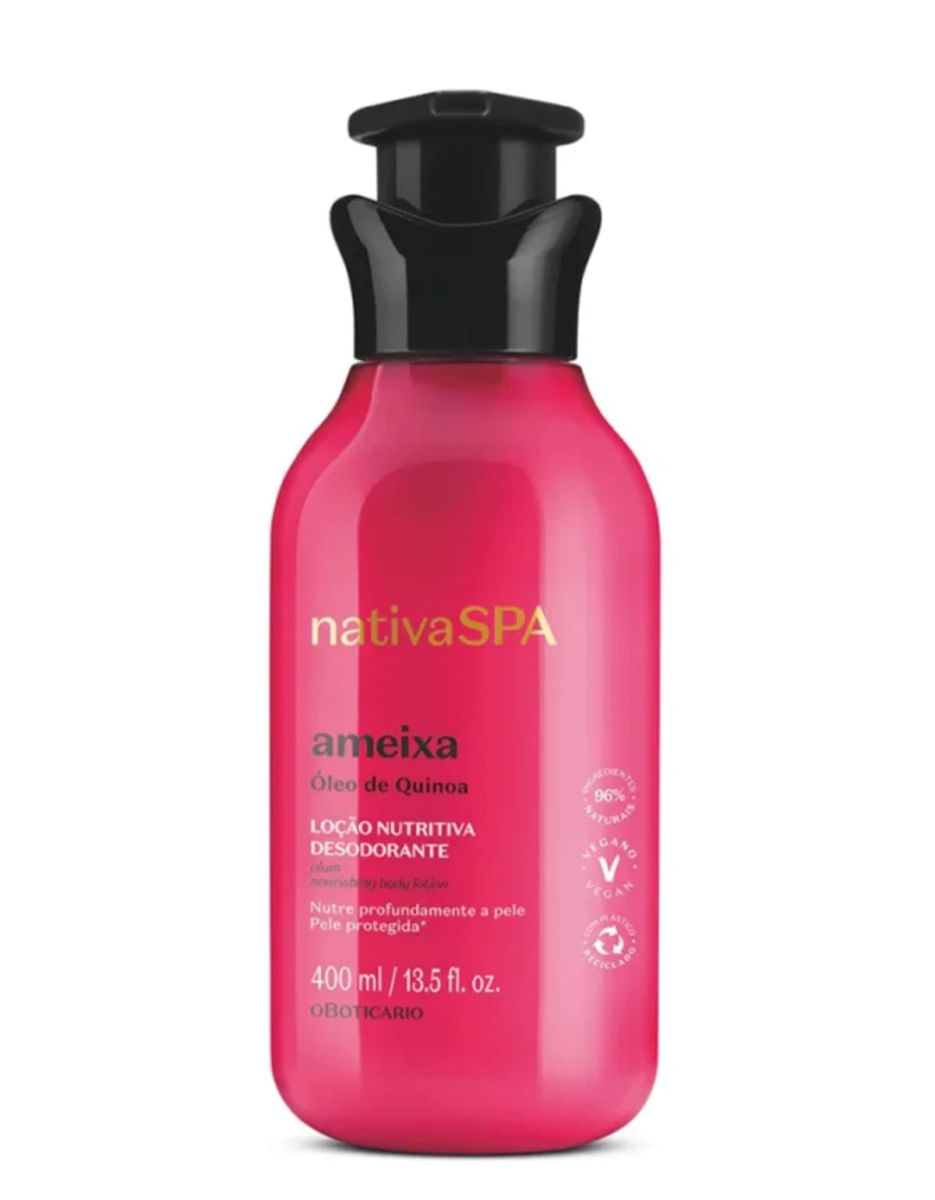 Hidratante Corporal O Boticário Nativa Spa Ameixa 400ml
