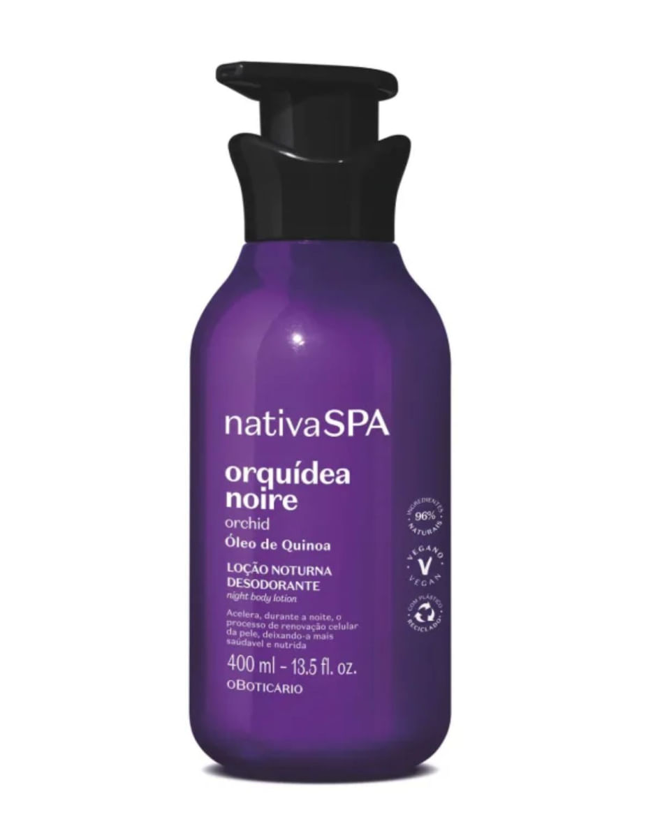 Hidratante Corporal O Boticário Nativa Spa Orquídea Noire
