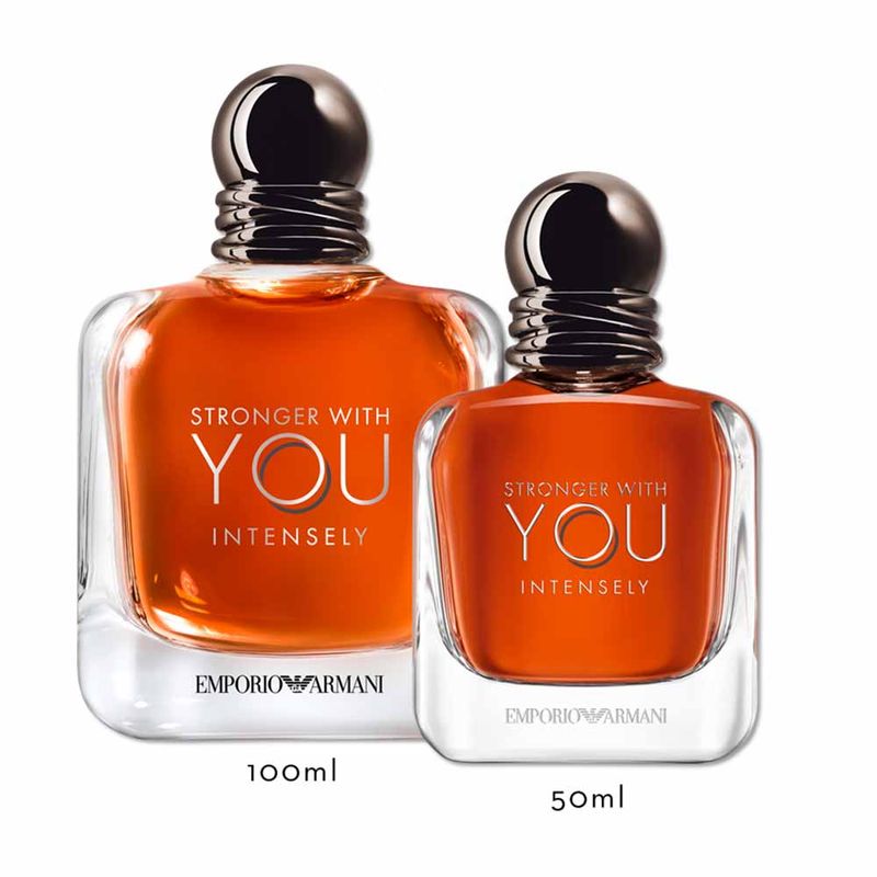 香水(男性用) STRONGER WITH YOU INTENSELY 100ml Perfume Stronger With You Intensely Giorgio Armani | Beleza