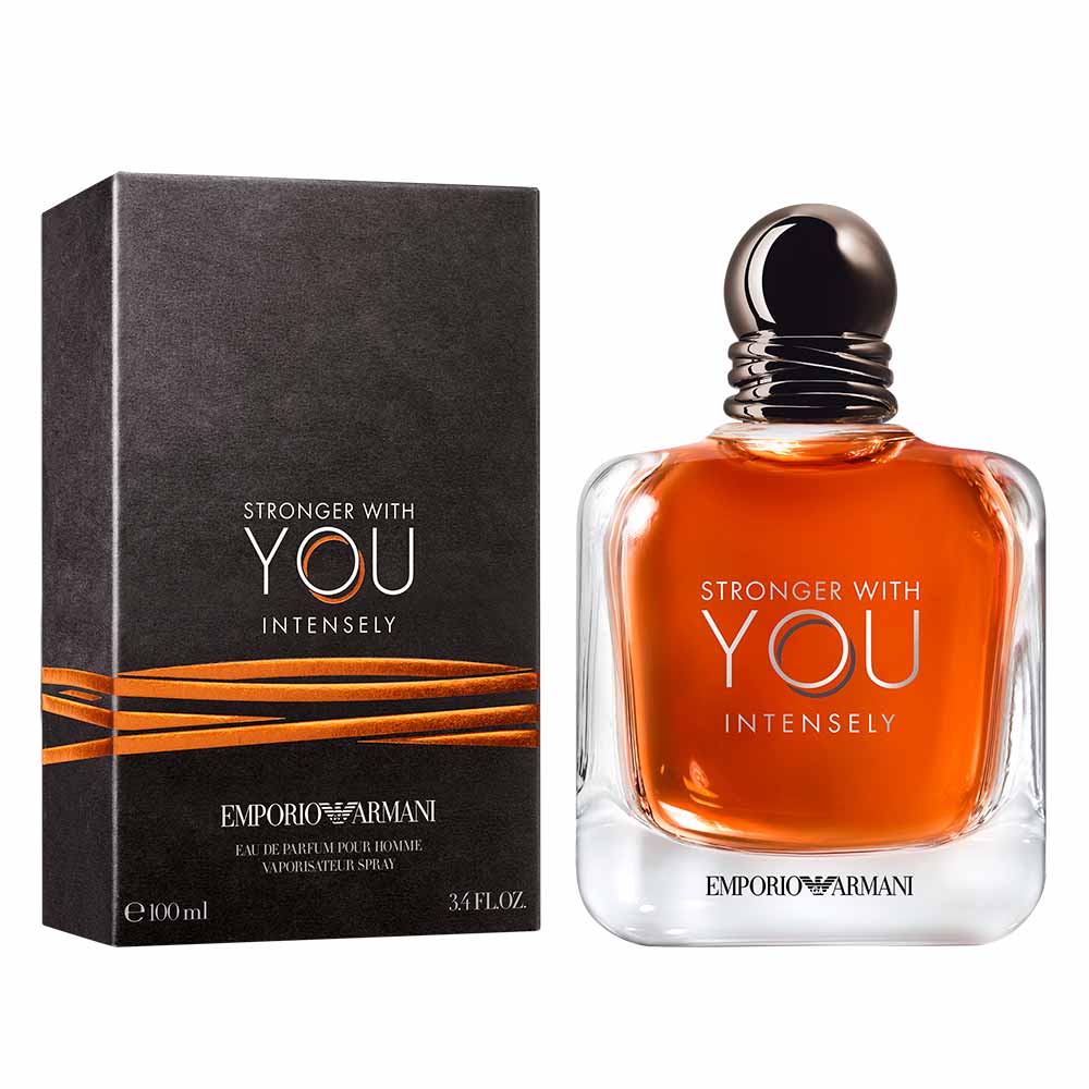 Stronger With You Intensely アルマーニ香水100ml Perfume Stronger With You Intensely Giorgio Armani Masculino Eau
